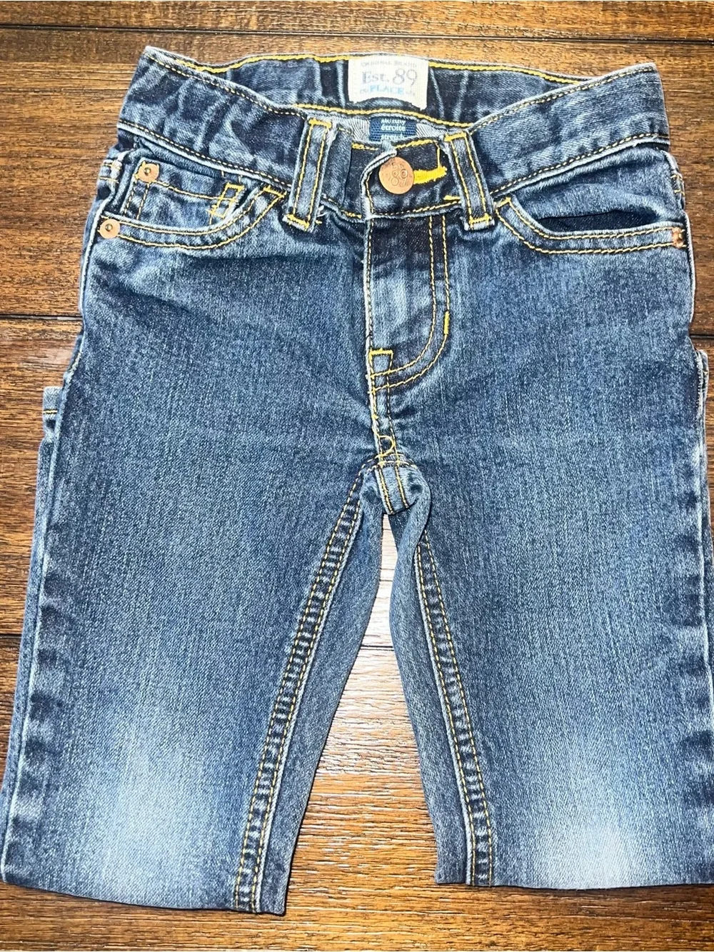 The Children's Place Blue Straight Leg Kids Jeans